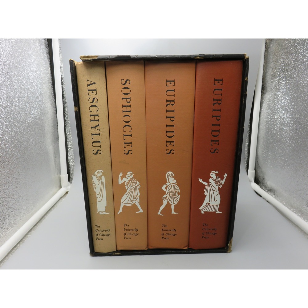 The Complete Greek Tragedies 4 Vol Box Set Aeschylus Sophocles Euripides 1960